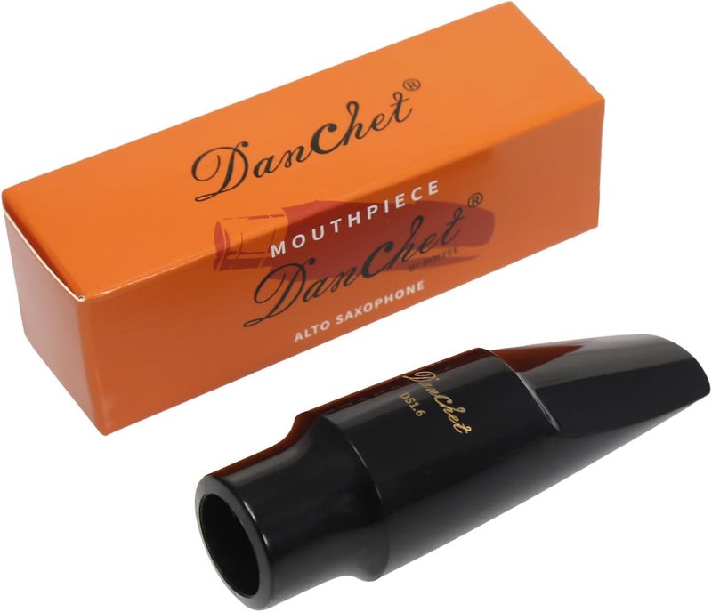 Danchet Beginner Premium Acrylic Alto Saxophone Mouthpiece 4C 1.60mm,High-Performance and Durable for Exceptional Sound,Standard Series - Image 2